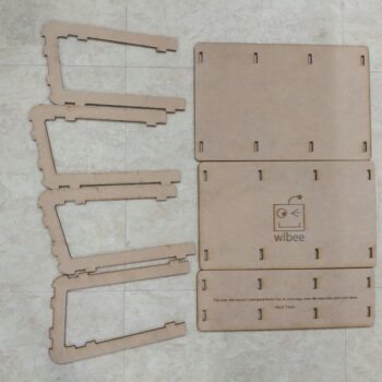 Intra απο ξύλο plywood 3mm-4mm πάχος - Βάση Laptop Cantilever Δίασταση 30x30 cm Intraeaxys-d1lm2lxo - Image 4