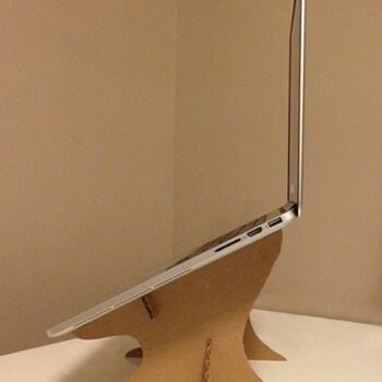 Intra απο ξύλο plywood 3mm-4mm πάχος - Χάρτινη βάση φορητού υπολογιστή V2 Δίασταση 30x30 cm Intraeaxys-67wz9w37 - Image 5