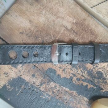 Intra απο ξύλο plywood 3mm-4mm πάχος - Ρολόι Rallye Style Band Strap Δερμάτινο ύφασμα Δίασταση 30x30 cm Intraeaxys-eo2y0q41 - Image 3