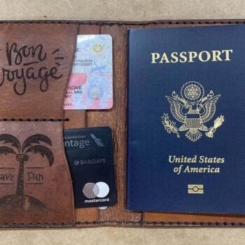 Intra απο ξύλο plywood 3mm-4mm πάχος - Δερμάτινη θήκη διαβατηρίου ταξιδιωτικού πορτοφολιού Δίασταση 30x30 cm Intraeaxys-075y453o - Image 4