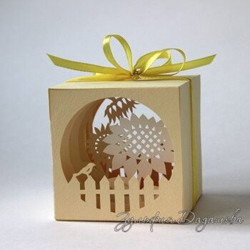 Intra απο ξύλο plywood 3mm-4mm πάχος - Φωτιστικό κουτί κοπής χαρτιού Δίασταση 30x30 cm Intraeaxys-yon0q9g7 - Image 3