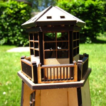 Intra απο ξύλο plywood 3mm-4mm πάχος - Lighthouse 3D Model Kit Παιχνίδι 4mm Mdf Δίασταση 40x50 cm Intraeaxys-91jdjd81 - Image 5