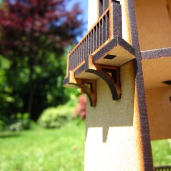 Intra απο ξύλο plywood 3mm-4mm πάχος - Lighthouse 3D Model Kit Παιχνίδι 4mm Mdf Δίασταση 40x50 cm Intraeaxys-91jdjd81 - Image 8