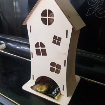 Intra απο ξύλο plywood 3mm-4mm πάχος - Φακελάκι τσαγιού Δίασταση 30x30 cm Intraeaxys-075y5x3o - Image 1