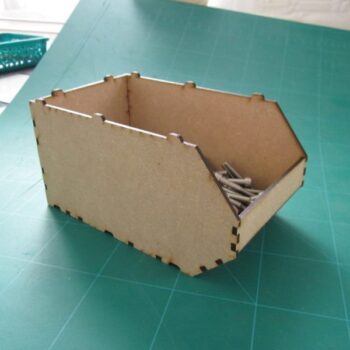 Intra απο ξύλο plywood 3mm-4mm πάχος - Κάδος συλλογής χωρίς βίδα Linbin Δίασταση 30x30 cm Intraeaxys-r1z0v2po - Image 3