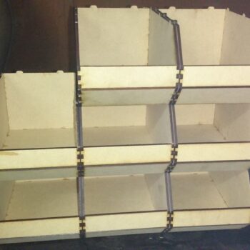 Intra απο ξύλο plywood 3mm-4mm πάχος - Δοχεία αποθήκευσης Linbin Δίασταση 30x30 cm Intraeaxys-075d8ymo - Image 1