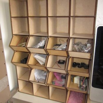 Intra απο ξύλο plywood 3mm-4mm πάχος - Πλαίσιο για Linbins Δίασταση 30x30 cm Intraeaxys-eox89lg1 - Image 1