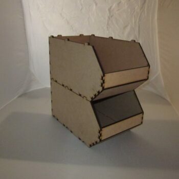 Intra απο ξύλο plywood 3mm-4mm πάχος - Βιδωτοί κάδοι αποθήκευσης Linbin 5mm Δίασταση 30x30 cm Intraeaxys-eo4y4qwo - Image 1