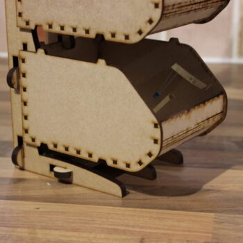 Intra απο ξύλο plywood 3mm-4mm πάχος - Rackable Stackable Linbin Δίασταση 30x30 cm Intraeaxys-eo20gm67 - Image 4