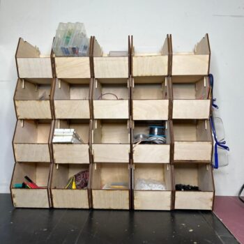 Intra απο ξύλο plywood 3mm-4mm πάχος - Ξύλινα στοιβαζόμενα κουτιά Linbins Αρχείο PDF Δίασταση 30x30 cm Intraeaxys-91jd30p1 - Image 3