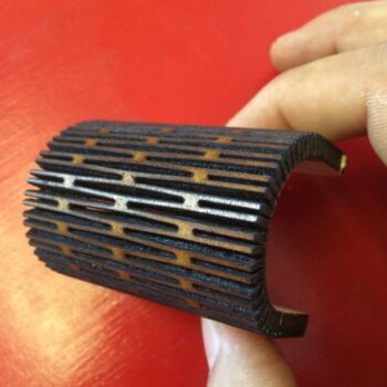 Intra απο ξύλο plywood 3mm-4mm πάχος - Παραμετρική εύκαμπτη κοπή ξύλου Δίασταση 30x30 cm Intraeaxys-r1z02rwo - Image 4