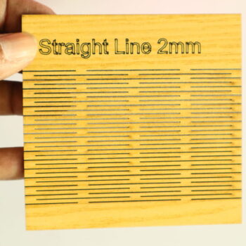 Intra απο ξύλο plywood 3mm-4mm πάχος - Μοτίβο μεντεσέ Ζωντανή Ευθεία γραμμή 2mm Δίασταση 30x30 cm Intraeaxys-075y6gko - Image 3