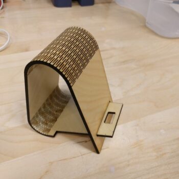 Intra απο ξύλο plywood 3mm-4mm πάχος - Επιτραπέζια βάση τηλεφώνου Living Mente 3mm Δίασταση 30x30 cm Intraeaxys-eoxlzq4o - Image 1