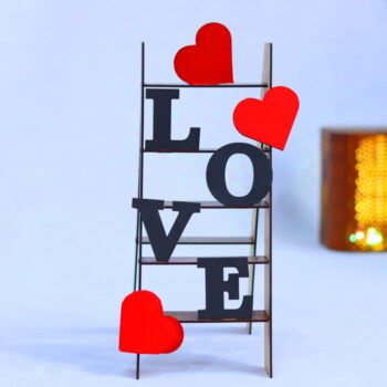 Intra απο ξύλο plywood 3mm-4mm πάχος - Love Stand 3mm Δίασταση 30x30 cm Intraeaxys-r7vml027 - Image 9