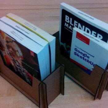 Intra απο ξύλο plywood 3mm-4mm πάχος - Βάση προβολής περιοδικών Cardboard Δίασταση 30x30 cm Intraeaxys-91jdr641 - Image 3