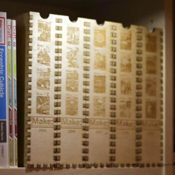 Intra απο ξύλο plywood 3mm-4mm πάχος - Ράφι θήκης περιοδικών Δίασταση 30x30 cm Intraeaxys-ro6dqyq7 - Image 3