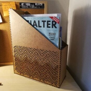 Intra απο ξύλο plywood 3mm-4mm πάχος - Κάτοχος αρχείου περιοδικού Δίασταση 30x30 cm Intraeaxys-pok3ey87 - Image 1