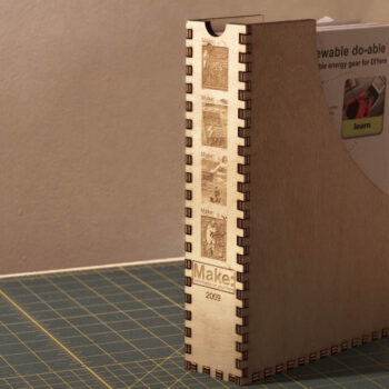 Intra απο ξύλο plywood 3mm-4mm πάχος - Ξύλινη θήκη περιοδικού Δίασταση 30x30 cm Intraeaxys-91jd6yl1 - Image 3