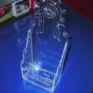 Intra απο ξύλο plywood 3mm-4mm πάχος - Βάση προβολής μπροσούρας φυλλαδίου Δίασταση 30x30 cm Intraeaxys-ro6yg027