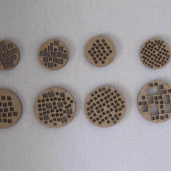 Intra απο ξύλο plywood 3mm-4mm πάχος - Ξύλινα κουμπιά Δίασταση 30x30 cm Intraeaxys-lopqy4x7 - Image 5