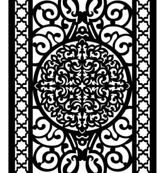 Intra απο ξύλο plywood 3mm-4mm πάχος - Αρχείο PDF Μοτίβο Mandala Screen Divider Room Δίασταση 30x30 cm Intraeaxys-ro6y29n7 - Image 1