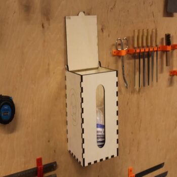 Intra απο ξύλο plywood 3mm-4mm πάχος - Κουτί τοίχου αναπνευστήρα Δίασταση 30x30 cm Intraeaxys-ro6dq8m7 - Image 4