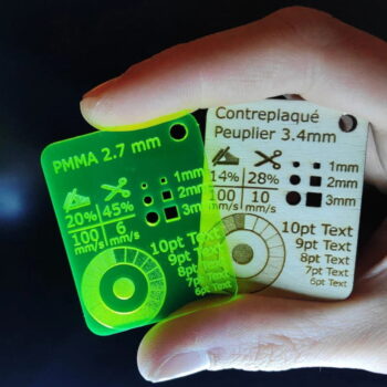 Intra απο ξύλο plywood 3mm-4mm πάχος - Μίνι πρότυπο υλικού Δίασταση 30x30 cm Intraeaxys-qomml38o - Image 1