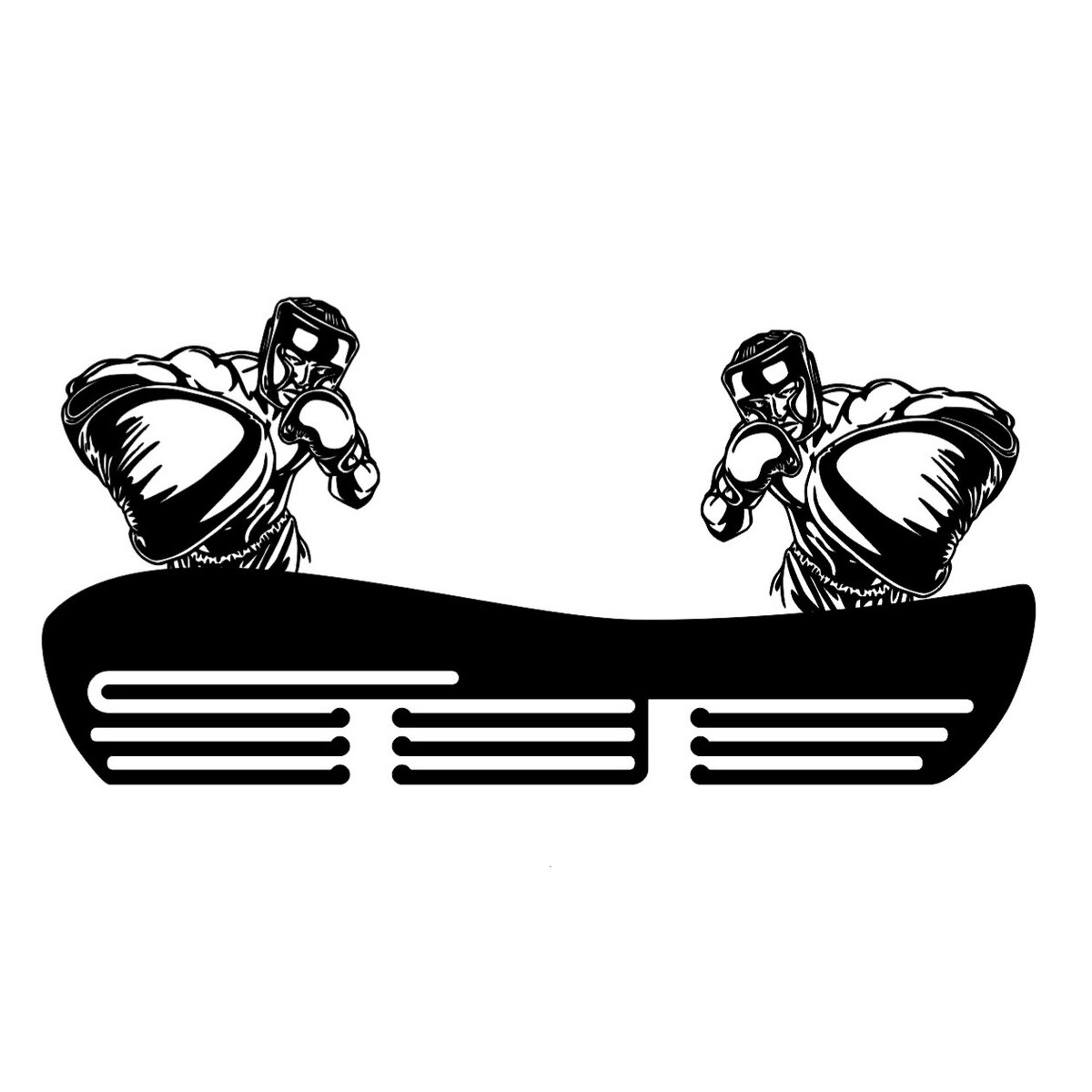 Intra απο ξύλο plywood 3mm-4mm πάχος - Κρεμάστρα μετάλλων πυγμαχίας Δίασταση 30x30 cm Intraeaxys-078ykp5o