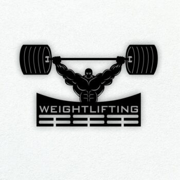 Intra απο ξύλο plywood 3mm-4mm πάχος - Κρεμάστρα μετάλλων Άρσης Βαρών Δίασταση 30x30 cm Intraeaxys-eo4q0xd7 - Image 1