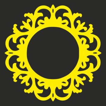 Intra απο ξύλο plywood 3mm-4mm πάχος - Πλαίσιο καθρέφτη Δίασταση 30x30 cm Intraeaxys-qommr4ro - Image 1