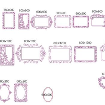 Intra απο ξύλο plywood 3mm-4mm πάχος - Κομψό Σετ κορνίζας καθρέφτη Δίασταση 30x30 cm Intraeaxys-p7ym3kr7 - Image 1
