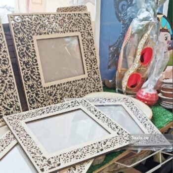 Intra απο ξύλο plywood 3mm-4mm πάχος - Ξύλινο πλαίσιο για διακόσμηση τοίχου Δίασταση 30x30 cm Intraeaxys-lopq4037 - Image 1