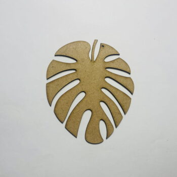 Intra απο ξύλο plywood 3mm-4mm πάχος - Monstera Cutout Ημιτελές Ξύλο Monstera σχήμα Δίασταση 30x30 cm Intraeaxys-91jdgjl1 - Image 1