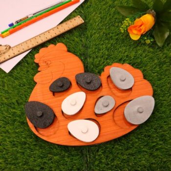 Intra απο ξύλο plywood 3mm-4mm πάχος - Παζλ Κοτόπουλο Παιδικά Παιχνίδια για Παιδιά Προσχολικής ηλικίας Δίασταση 30x30 cm Intraeaxys-eoxlzk4o - Image 5