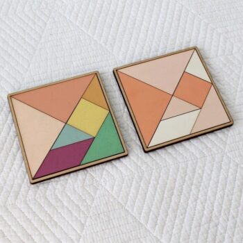 Intra απο ξύλο plywood 3mm-4mm πάχος - Tangram Puzzle Brain Training Geometry Toy for Kids Δίασταση 30x30 cm Intraeaxys-eo4q0887 - Image 3