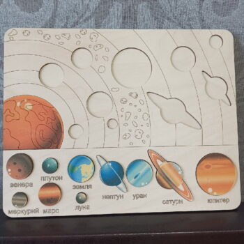 Intra απο ξύλο plywood 3mm-4mm πάχος - Planets Kid Puzzle Solar System Παιχνίδια Montessori Δίασταση 30x30 cm Intraeaxys-e1gk2d8o - Image 3