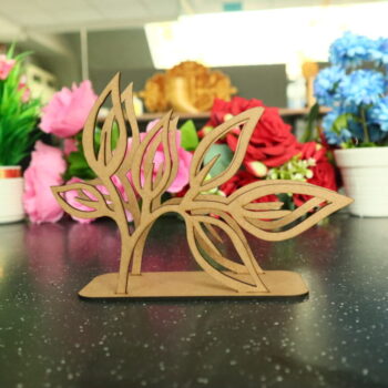 Intra απο ξύλο plywood 3mm-4mm πάχος - Διακοσμητική θήκη χαρτοπετσέτας λουλουδιών Δίασταση 30x30 cm Intraeaxys-eo20geq7 - Image 7