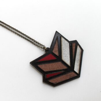 Intra απο ξύλο plywood 3mm-4mm πάχος - Κολιέ για γυναίκες Δίασταση 30x30 cm Intraeaxys-eoxl0xxo - Image 3