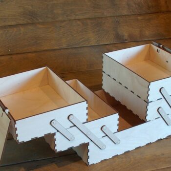 Intra απο ξύλο plywood 3mm-4mm πάχος - Οργάνωση κεντημάτων Οργανωτής ραπτικής Δίασταση 30x30 cm Intraeaxys-r7vmnvk7 - Image 1