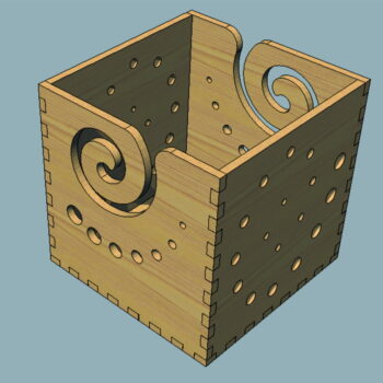 Intra απο ξύλο plywood 3mm-4mm πάχος - Βάση στήριξης νήματος Δίασταση 30x30 cm Intraeaxys-d1lvgvzo - Image 3