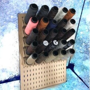 Intra απο ξύλο plywood 3mm-4mm πάχος - Σχάρα καρουλιού με κλωστή MDF Δίασταση 30x30 cm Intraeaxys-67wlewl1 - Image 1