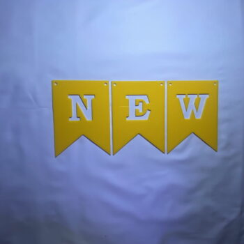 Intra απο ξύλο plywood 3mm-4mm πάχος - Ευτυχισμένο το νέο έτος Πανό Κρεμαστό ντεκόρ Δίασταση 30x30 cm Intraeaxys-ro6yn837 - Image 7