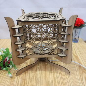 Intra απο ξύλο plywood 3mm-4mm πάχος - Ξύλινο φωτιστικό νύχτας 3mm Δίασταση 30x30 cm Intraeaxys-p7ymxy57 - Image 9