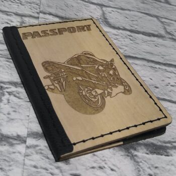 Intra απο ξύλο plywood 3mm-4mm πάχος - Ξύλινο χαραγμένο κάλυμμα διαβατηρίου Δίασταση 30x30 cm Intraeaxys-91jdjj51 - Image 3