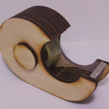 Intra απο ξύλο plywood 3mm-4mm πάχος - Κύλινδρος αυτοκόλλητης ταινίας Δίασταση 30x30 cm Intraeaxys-pokm3rk1 - Image 1