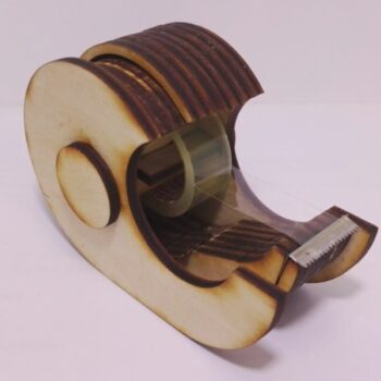 Intra απο ξύλο plywood 3mm-4mm πάχος - Κύλινδρος αυτοκόλλητης ταινίας Δίασταση 30x30 cm Intraeaxys-pokm3rk1 - Image 3