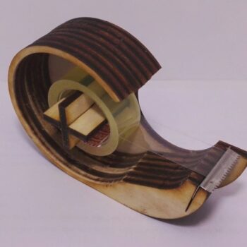 Intra απο ξύλο plywood 3mm-4mm πάχος - Κύλινδρος αυτοκόλλητης ταινίας Δίασταση 30x30 cm Intraeaxys-pokm3rk1 - Image 4