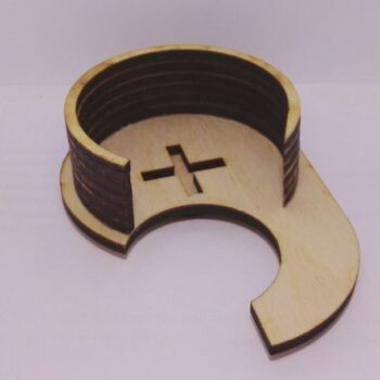 Intra απο ξύλο plywood 3mm-4mm πάχος - Κύλινδρος αυτοκόλλητης ταινίας Δίασταση 30x30 cm Intraeaxys-pokm3rk1 - Image 5