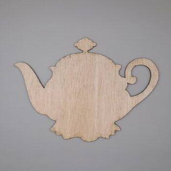 Intra απο ξύλο plywood 3mm-4mm πάχος - Ξύλινη αποκοπή τσαγιέρας σε σχήμα βραστήρα Δίασταση 30x30 cm Intraeaxys-zo9yqmy7 - Image 1