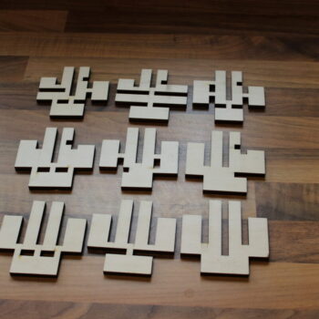 Intra απο ξύλο plywood 3mm-4mm πάχος - Παζλ Burr Tubular Box Δίασταση 30x30 cm Intraeaxys-voq2jzjo - Image 3